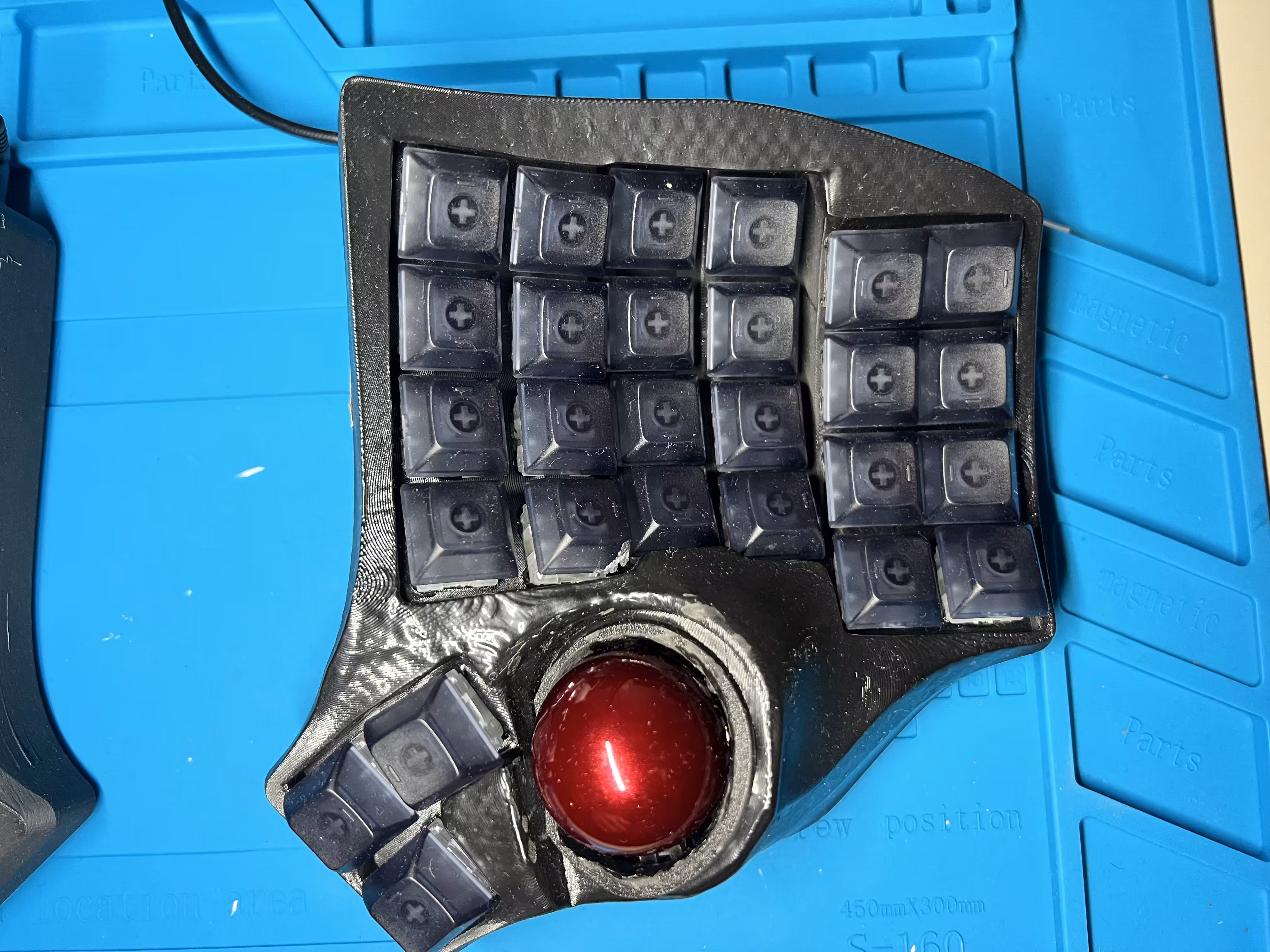 The botched right side